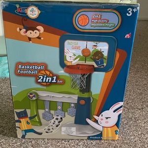 Kids basketball & football 2 in 1 set